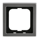 Busch-Jaeger Rahmen einfach aus Edelstahl mit Anti-Fingerprint-Oberfläche, Maße 80 x 80 x 11 mm edelstahl, Retail