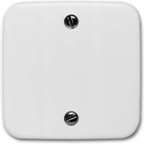 Busch-Jaeger Zentralscheibe für Zugschalter Reflex SI Schraubbefestigung, Abdeckung weiß, Retail