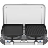 Campingaz Camping Kitchen 2 Grill & Go CV, Gaskocher grau/schwarz, 2x 2kW
