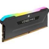 Corsair DIMM 16 GB DDR4-3600 Kit, Arbeitsspeicher schwarz, CMH16GX4M2D3600C18, Vengeance RGB PRO SL, XMP