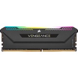 Corsair DIMM 16 GB DDR4-3600 Kit, Arbeitsspeicher schwarz, CMH16GX4M2D3600C18, Vengeance RGB PRO SL, XMP