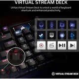 Corsair Vanguard 96 Wireless, Gaming-Tastatur schwarz, DE-Layout, Corsair MLX Plasma
