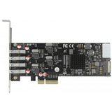 DeLOCK PCIe x4 > 4x extern USB 3.2 Gen 1 Typ-A, USB-Controller 