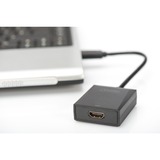 Digitus USB 3.2 Gen 1 Adapter, USB-A Stecker > HDMI Buchse schwarz