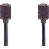 Dremel Schleifband Ø 6,4 mm, Körnung 60, mit Schleifdorn (430) 2 Stück, Schaft Ø 3,2 mm