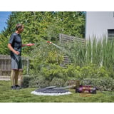 EINHELL Akku-Gartenpumpe AQUINNA 36/38 F LED, 36Volt (2x18V) rot/schwarz, ohne Akku und Ladegerät