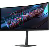 GIGABYTE GS34WQCA, Gaming-Monitor 86.4 cm (34 Zoll), schwarz, WQHD, VA, Curved, FreeSync-Premium, Adaptive-Sync, 120Hz Panel