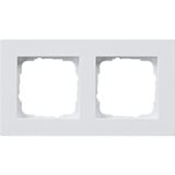 Gira Abdeckrahmen 2fach für den flachen Einbau weiß, Retail
