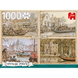 Jumbo Puzzle Anton Pieck, Kanalboote 