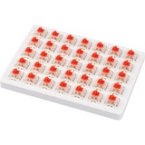 Keychron Gateron G Pro Red Switch-Set, Tastenschalter rot/transparent, 35 Stück