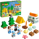 LEGO 10946 DUPLO Familienabenteuer mit Campingbus, Konstruktionsspielzeug Wohnmobil, Lernspielzeug ab 2 Jahren, Kinderspielzeug