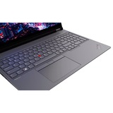 Lenovo ThinkPad P16 G2 (21FA000JGE), Notebook grau/schwarz, Windows 11 Pro 64-Bit, 40.6 cm (16 Zoll) & 60 Hz Display, 2 TB SSD