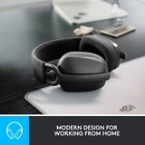 Logitech Zone Vibe 100, Headset schwarz, Bluetooth, USB-C