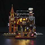 Lumibricks Steampunk-Bahnhof, Konstruktionsspielzeug 