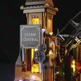 Lumibricks Steampunk-Bahnhof, Konstruktionsspielzeug 