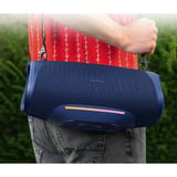 Medion Life P61762 Tragbarer Bluetooth Lautsprecher L blau, Bluetooth, Dual Illuminated, Lightstrip,Integrierte Powerbank