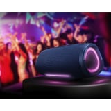 Medion Life P61762 Tragbarer Bluetooth Lautsprecher L blau, Bluetooth, Dual Illuminated, Lightstrip,Integrierte Powerbank