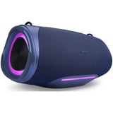 Medion Life P61762 Tragbarer Bluetooth Lautsprecher L blau, Bluetooth, Dual Illuminated, Lightstrip,Integrierte Powerbank