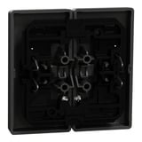 Merten Doppelwippe für Serien- und Doppeltaster-Einsatz, 2-fach, Abdeckung anthrazit, Retail