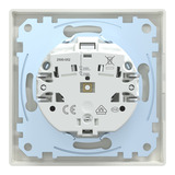 Merten Schutzkontaktsteckdose mit Schraubklemme weiß (glänzend), Retail