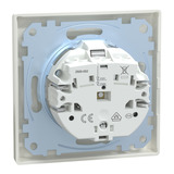 Merten Schutzkontaktsteckdose mit Schraubklemme weiß (glänzend), Retail