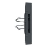 Merten Zentralplatte für Signalgeber aus Thermoplast matt anthrazit, Retail