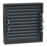 Merten Zentralplatte für Signalgeber aus Thermoplast matt anthrazit, Retail