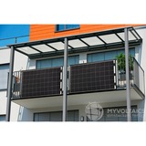 MyVoltaics Balkonkraftwerk MyUltraleicht - doppelte Power, 610 Watt 0% MWST, 2x 310W, für Gitter-Balkone