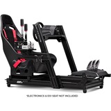 Next Level Racing GT Elite Rennsimulator-Cockpit Wheel Plate Edition, Sim Rig schwarz