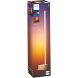 Philips Gradient Signe Tischleuchte, LED-Leuchte weiß/holz, Oak