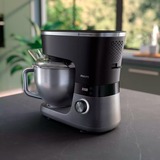 Philips HR7962/01 Series 7000, Küchenmaschine schwarz/silber