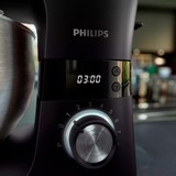 Philips Küchenmaschine HR7962/01 Series 7000 schwarz/silber, 1.000 Watt