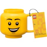 Room Copenhagen LEGO Keramiktasse Happy Boy, groß gelb