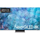 SAMSUNG Neo QLED GQ-65QN900A, QLED-Fernseher 163 cm(65 Zoll), silber, 8K/FUHD, Twin Tuner, HDR, 100Hz Panel