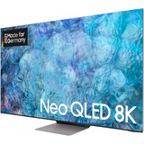 SAMSUNG Neo QLED GQ-65QN900A, QLED-Fernseher 163 cm(65 Zoll), silber, 8K/FUHD, Twin Tuner, HDR, 100Hz Panel