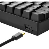 Sharkoon SKILLER SGK50 S4, Gaming-Tastatur schwarz, BE-Layout, Kailh Red