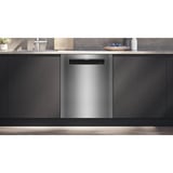 Siemens SN15ES06CS iQ500 , Spülmaschine edelstahl (gebürstet)/schwarz, 60 cm, Home Connect