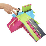 Spin Master Tech Deck - Neon Mega Park, Spielfahrzeug mit zwei Fingerboards, X-Connect