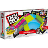 Spin Master Tech Deck - Neon Mega Park, Spielfahrzeug mit zwei Fingerboards, X-Connect