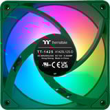Thermaltake CT140 EX ARGB Sync PC Cooling Fan Racing Green, Gehäuselüfter grün, 3er-Pack, 140 mm