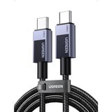 UGREEN L513 USB-C auf USB-C Lade- und Datenkabel schwarz/grau