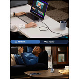 UGREEN L513 USB-C auf USB-C Lade- und Datenkabel schwarz/grau
