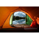 Vango Tunnelzelt Scafell 300 Plus grün/orange, mit großem Vorraum für Gepäck