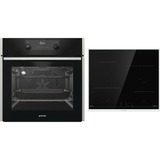 gorenje Back Set BPS Induktion, Backofen-Set schwarz/edelstahl