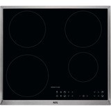 AEG IKB64301XB, Autarkes Kochfeld schwarz/edelstahl, 60 cm