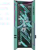 ALTERNATE Gaming-PC Hatsune Miku Special Edition • RTX 5080 • AMD Ryzen™ 7 9800X3D • 64 GB RAM türkis/pink, Windows 11 Home