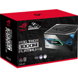 ASUS ROG Thor Platinum III (ROG Equalizer), PC-Netzteil schwarz, 1x 12 Pin High Power GPU, 4x PCIe, Kabelmanagement, 1000 Watt