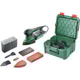 Bosch Multischleifer PSM 200 AES + 29-teiliges Zubehör-Set grün, 200 Watt, SystemBox
