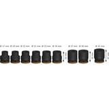 Bosch PRO Impact Steckschlüsseleinsatz-Set 3/4", 9-teilig schwarz, Standard