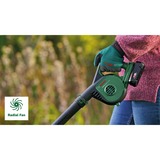 Bosch  Akku-Laubbläser Universal LeafBlower 18V-130 Solo, 18Volt grün/schwarz, ohne Akku und Ladegerät, POWER FOR ALL ALLIANCE